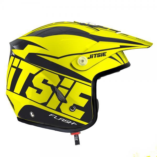 Bild von Trial Helm HT1 Blitz Gr. S gelb